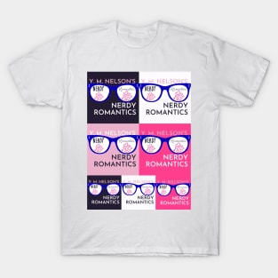 Nerdy Romantics Logo Grid T-Shirt